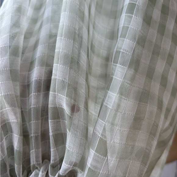 Asymmetrical Sleeve Blouse With Scrunchie - Picture 6 of 10